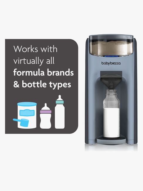 Baby Brezza Formula Pro Advanced Mjölkersättning- och Vällingmaskin, Slate