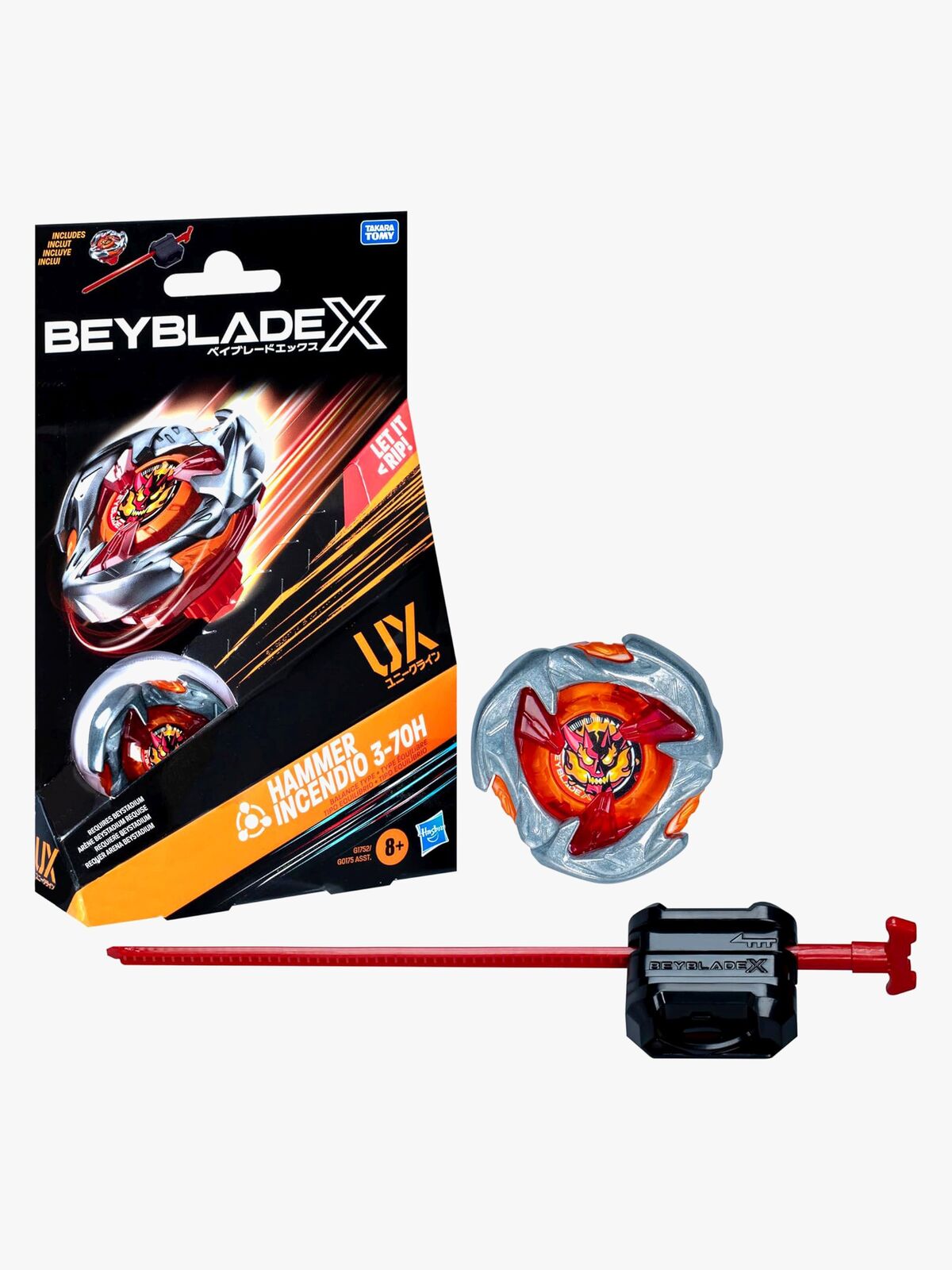 Beyblade Hammer Incendio Snurra