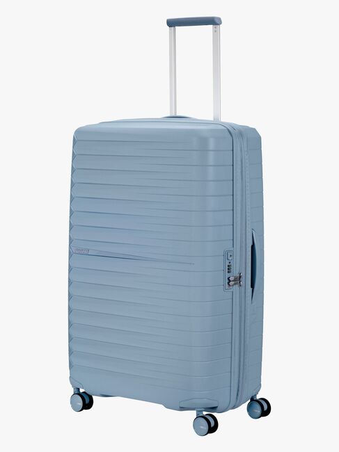 American Tourister FastForward Spinner Resväska 108-118L, Steel Blue