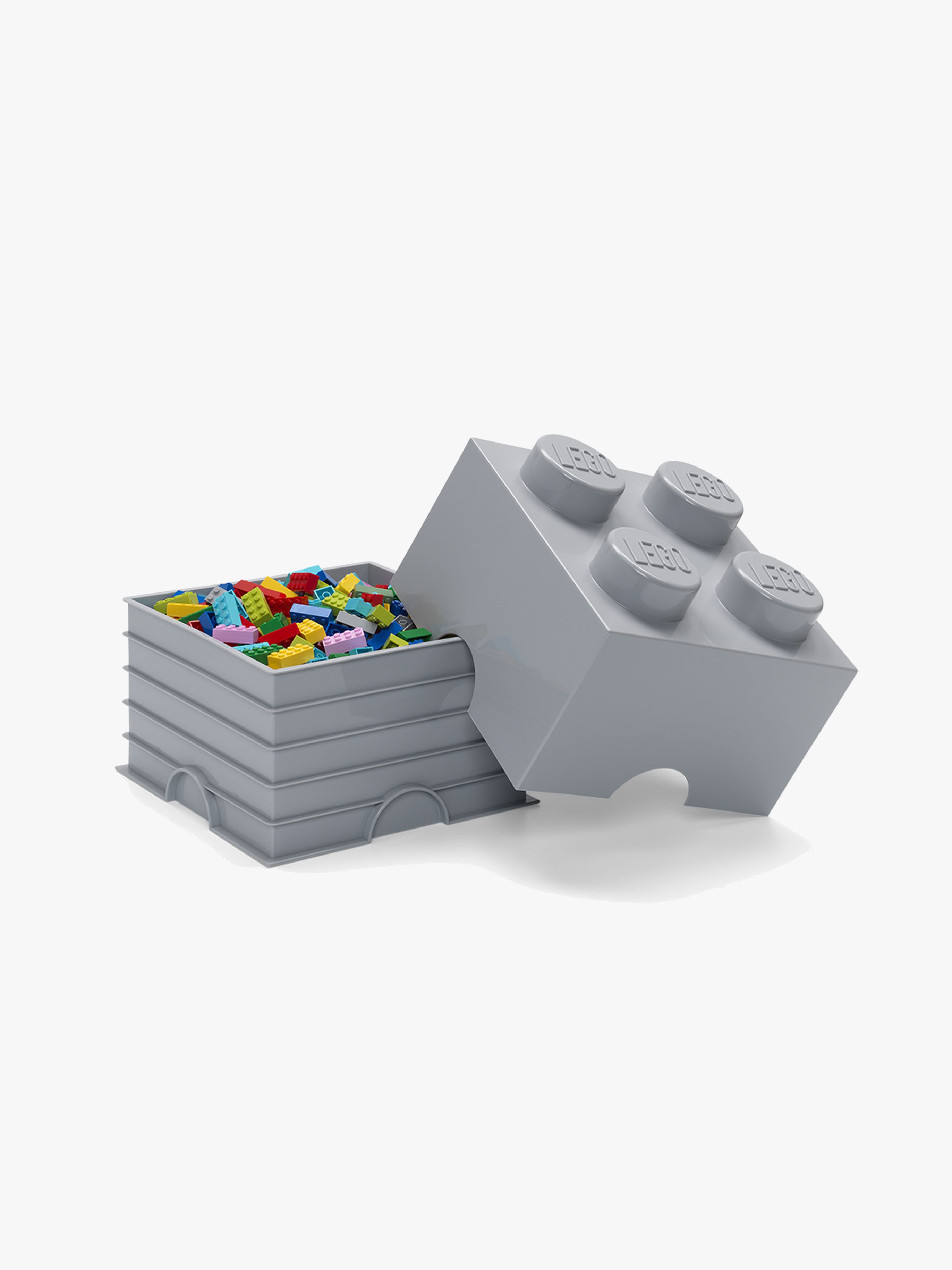 LEGO Förvaring 4 Design Collection, Grå, Förvaring Barnrum