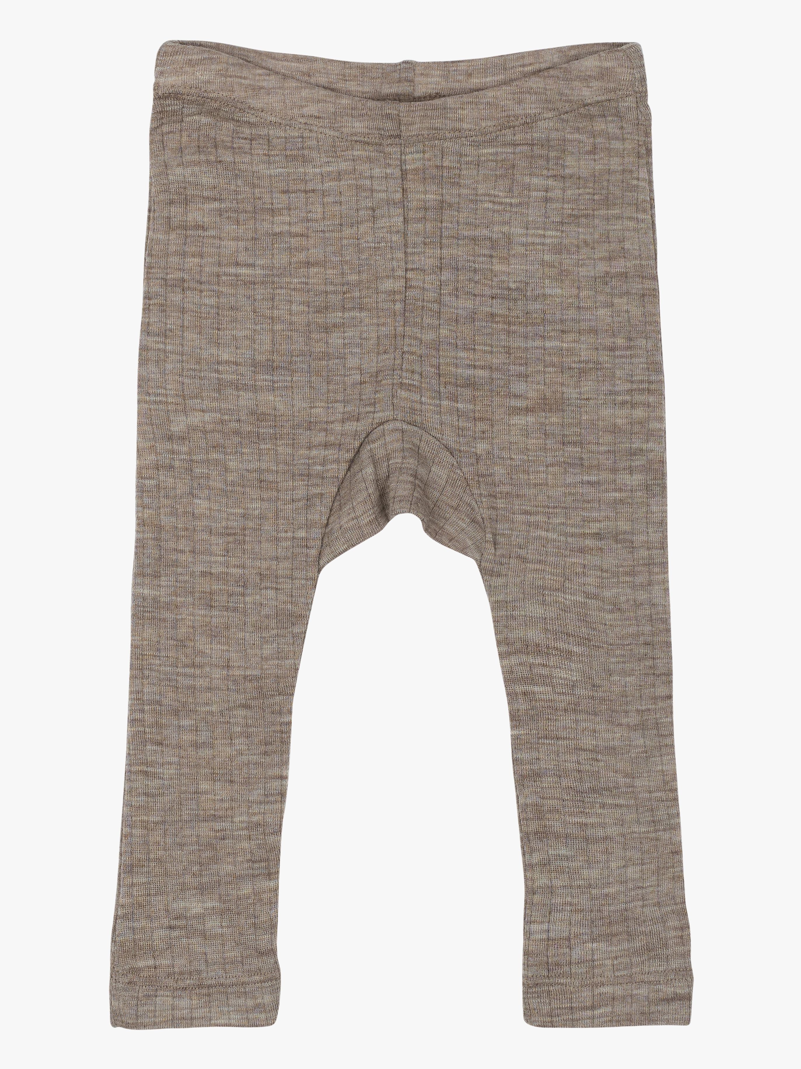 Mikk-Line Leggings Baby Merinoull, Melange Denver, 80