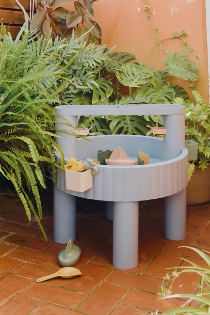 LIEWOOD Sepp Aktivitetsbord Vatten & Sand, Blå