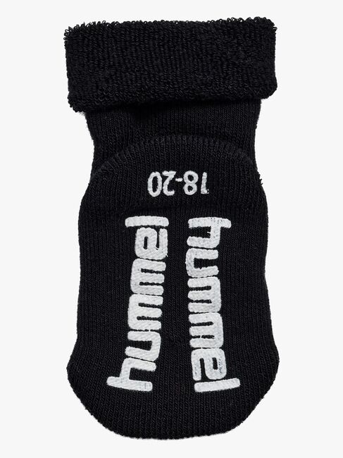 Hummel Mini Anti-Slip Strumpor 3-Pack, Black