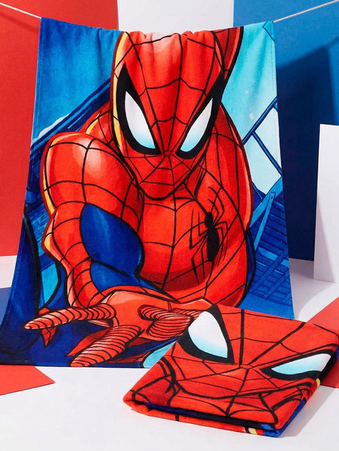 Marvel Spider-Man Strandhandduk, Blå