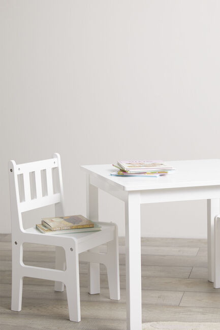 Alice & Fox SIENA Bord och Stol, Vit