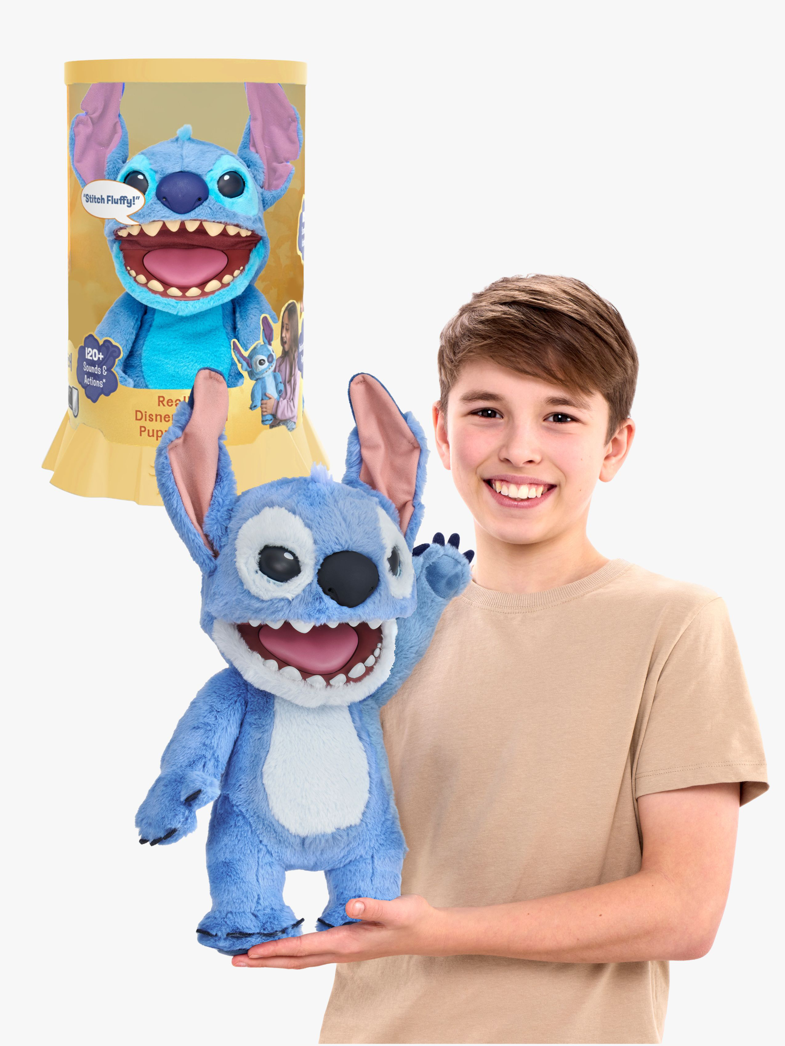 Disney Lilo &  Stitch Interaktiv Gosedjur Real FX Puppetronic