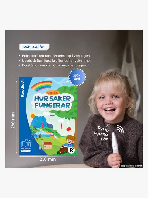 Readioo Interaktiv Bok Upptäck hur saker fungerar