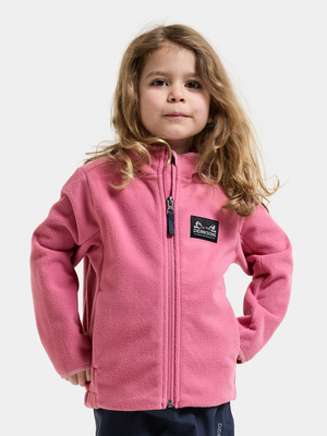 Didriksons Muskot  Vindtät Vindfleecejacka, Heather Pink