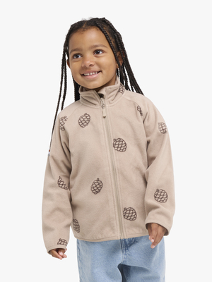 Nordbjörn Svanvik Fleecetrøje, Beige