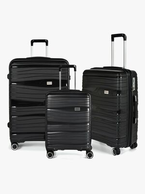 Rakel W Traveling RW Travel Alfrida Collection Resväskor i 3-pack, Svart