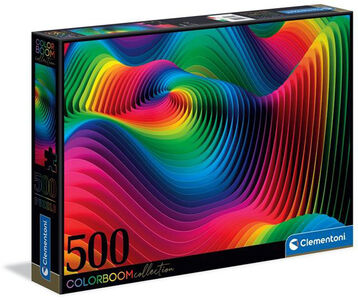 Clementoni Pussel Waves Colorboom Collection, 500 Bitar