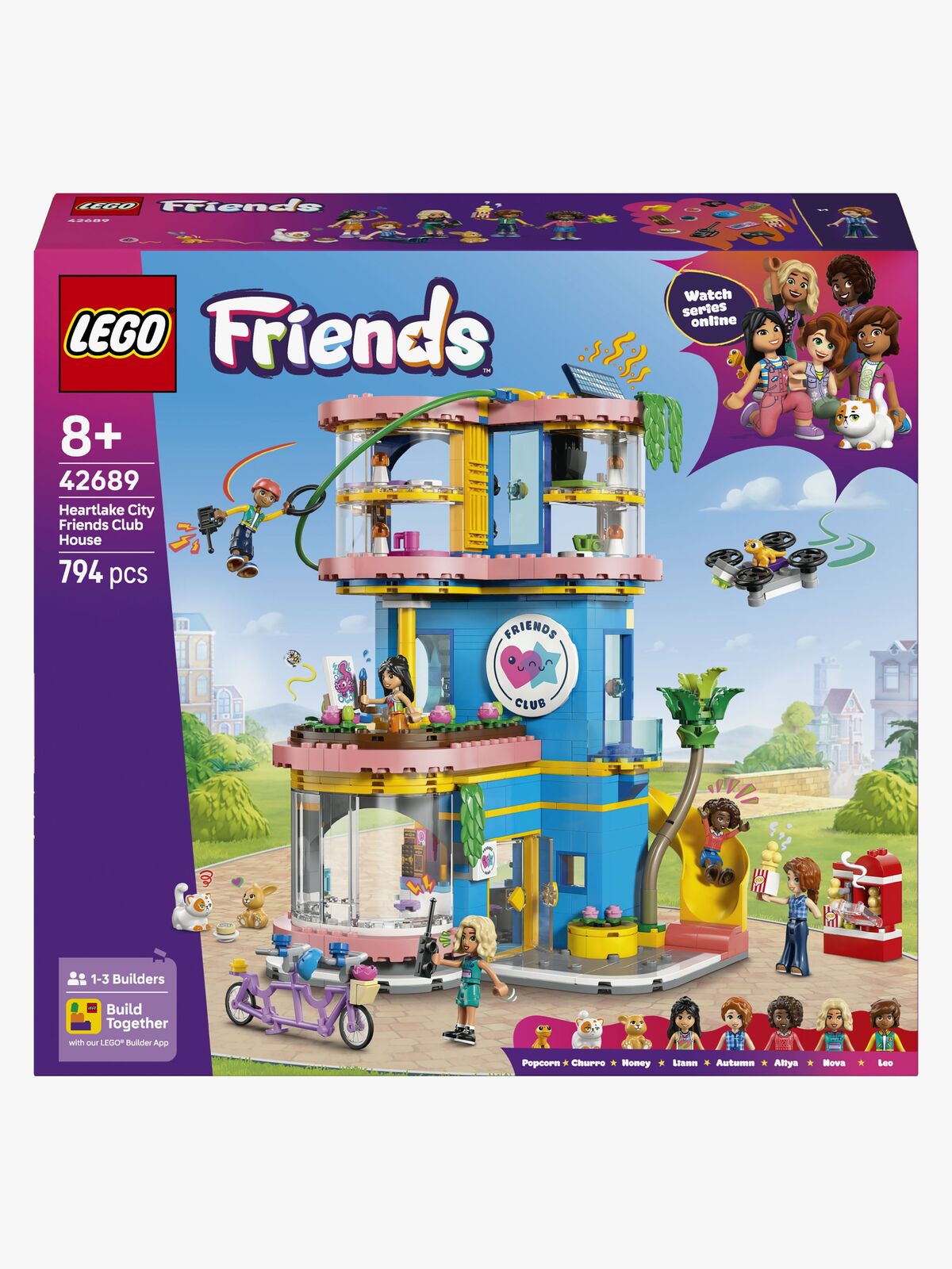 LEGO Friends 42689 Vännernas klubbhus i Heartlake City