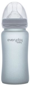 Everyday Baby Nappflaska Glas 240 ml, Quiet Grey
