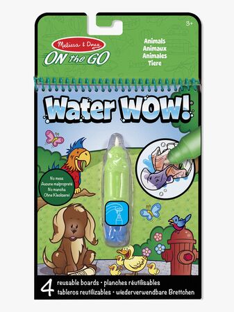 Melissa & Doug Water Wow! Målarbok Djur