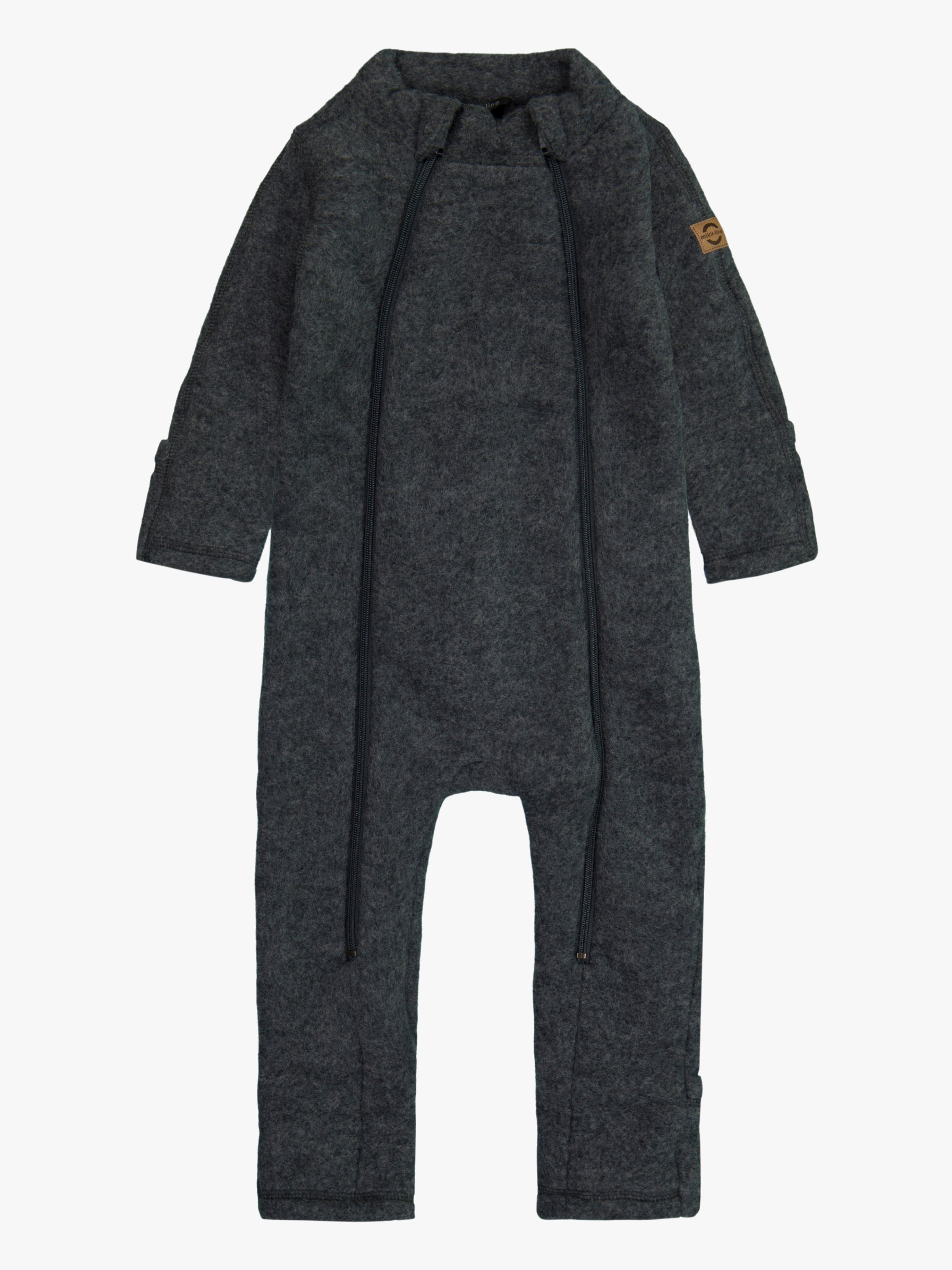 Mikk-Line Overall Merinoull, Anthracite Melange, 68