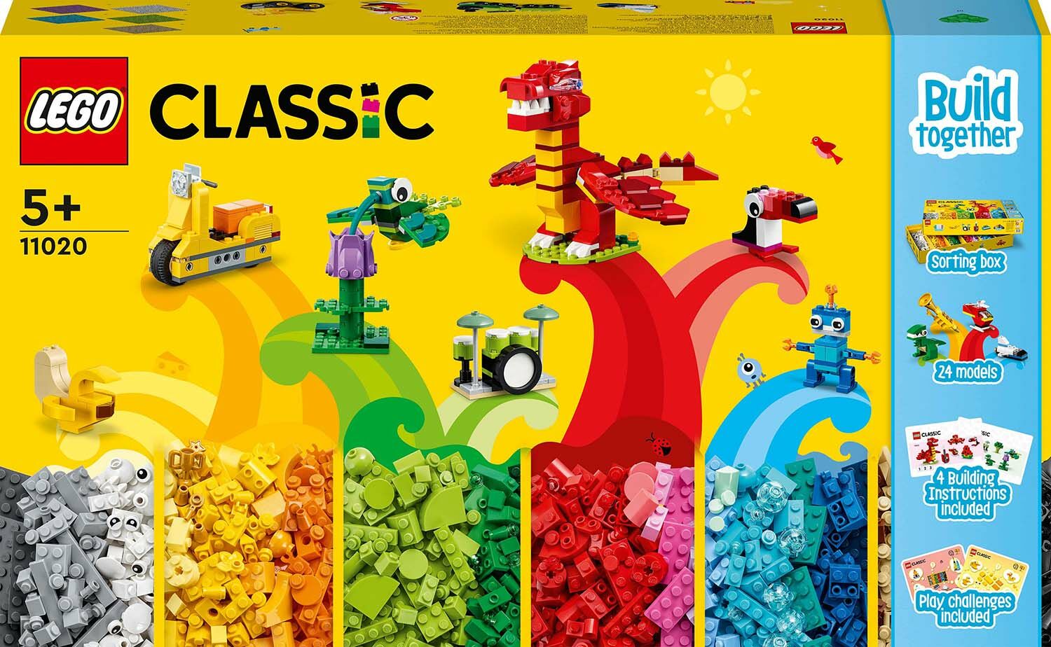  LEGO Classic Build Together 11020 Creative Building