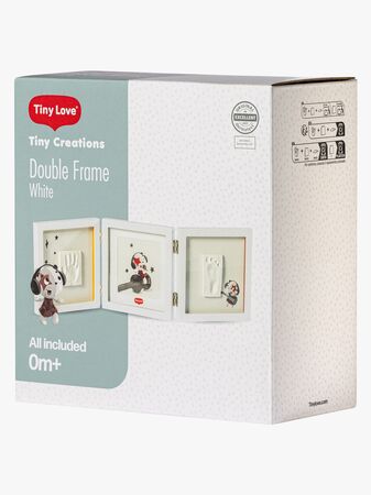 Tiny Love Babyprint Ram Handavtryck Dubbel, Vit