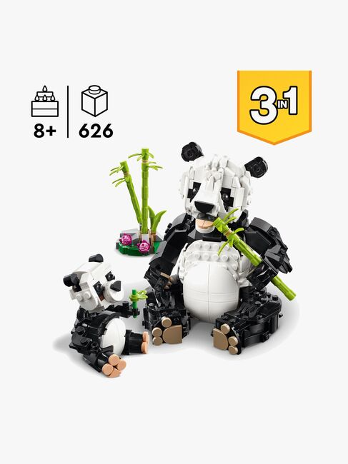 LEGO Creator 31165 Vilda djur: pandafamilj