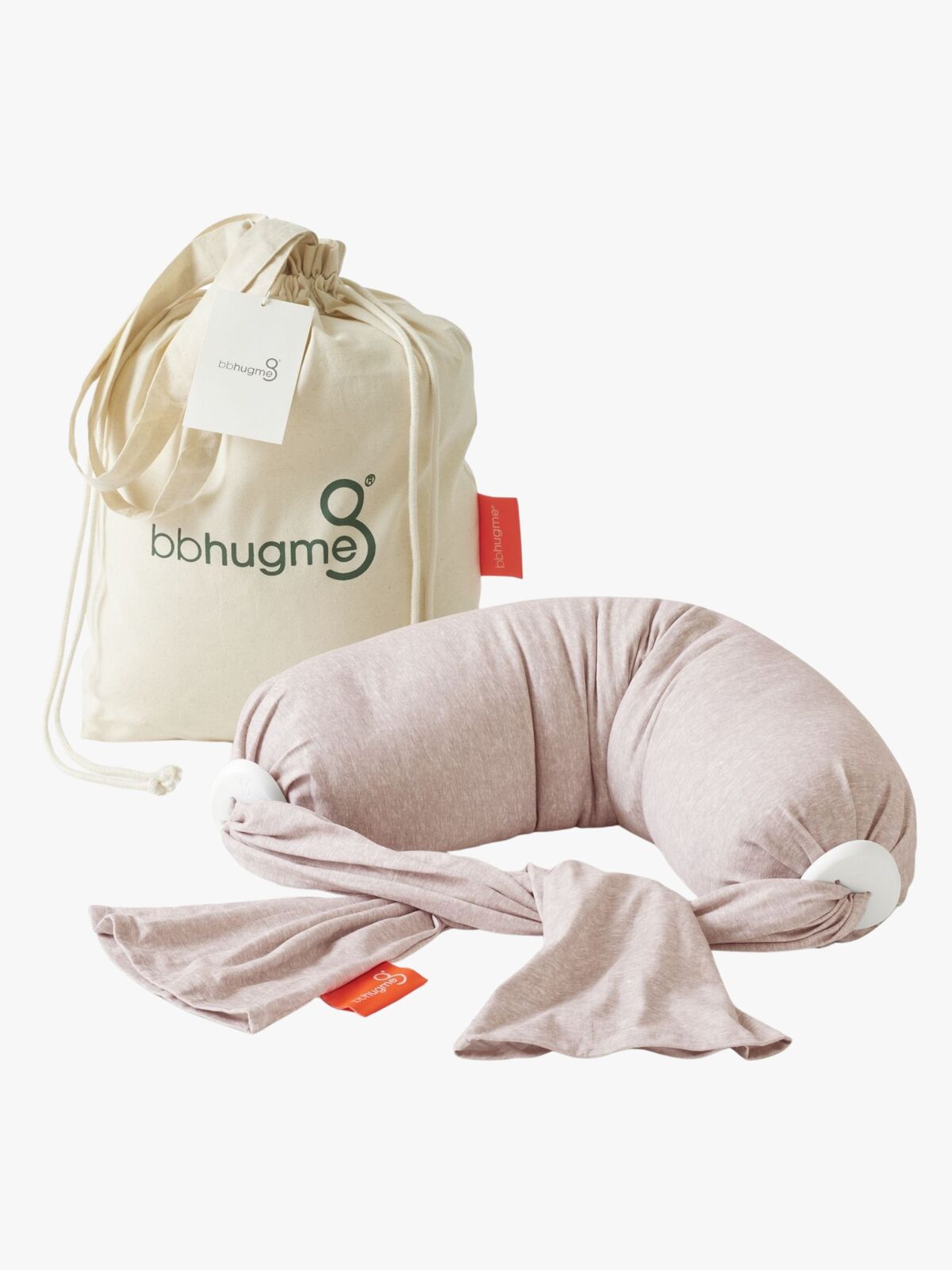 bbhugme Amningskudde, Pink Melange