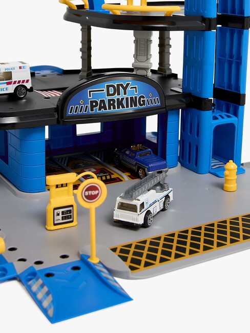 Alex's Garage Parkeringsgarage & Polisstation 81 Delar