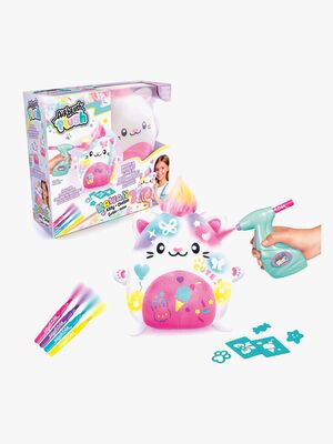 Airbrush Plush Gosedjur Kawaii Kitty