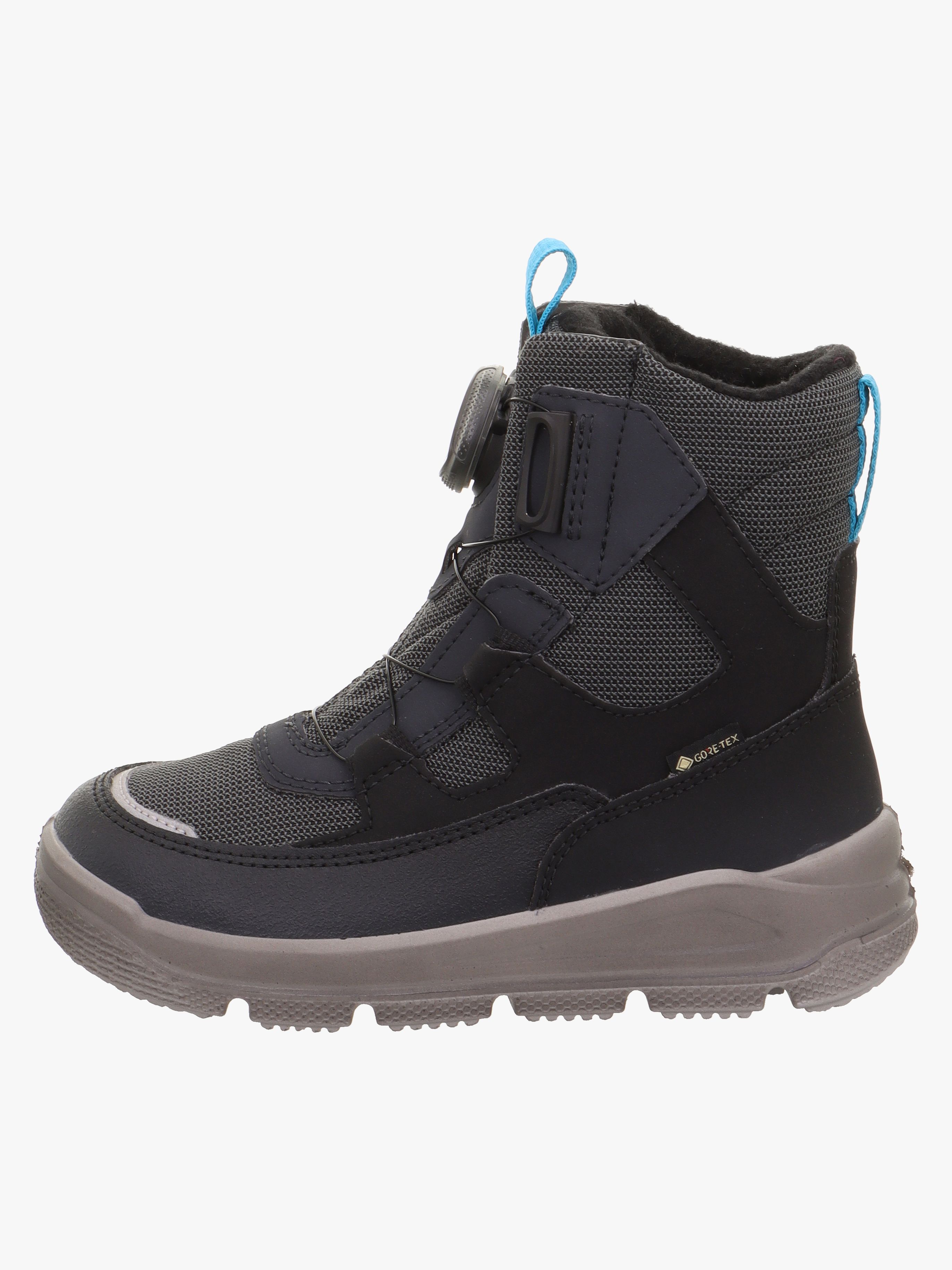 Superfit Mars Vinterkängor, Black/Grey, 27