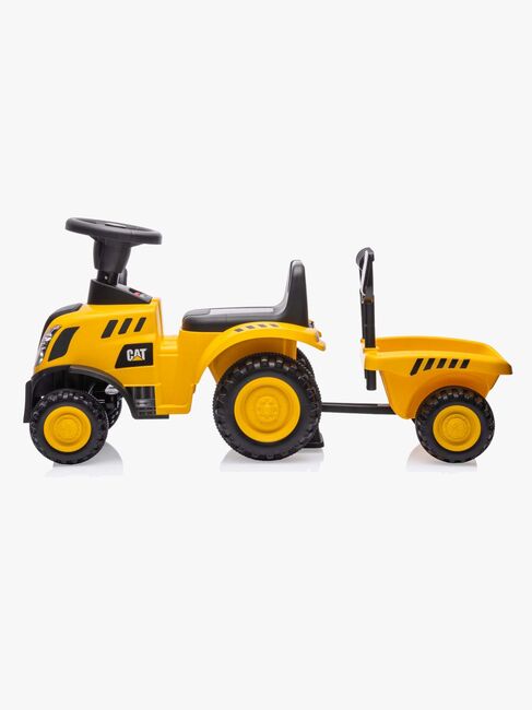 Milly Mally Ride on CAT Traktor, Gul