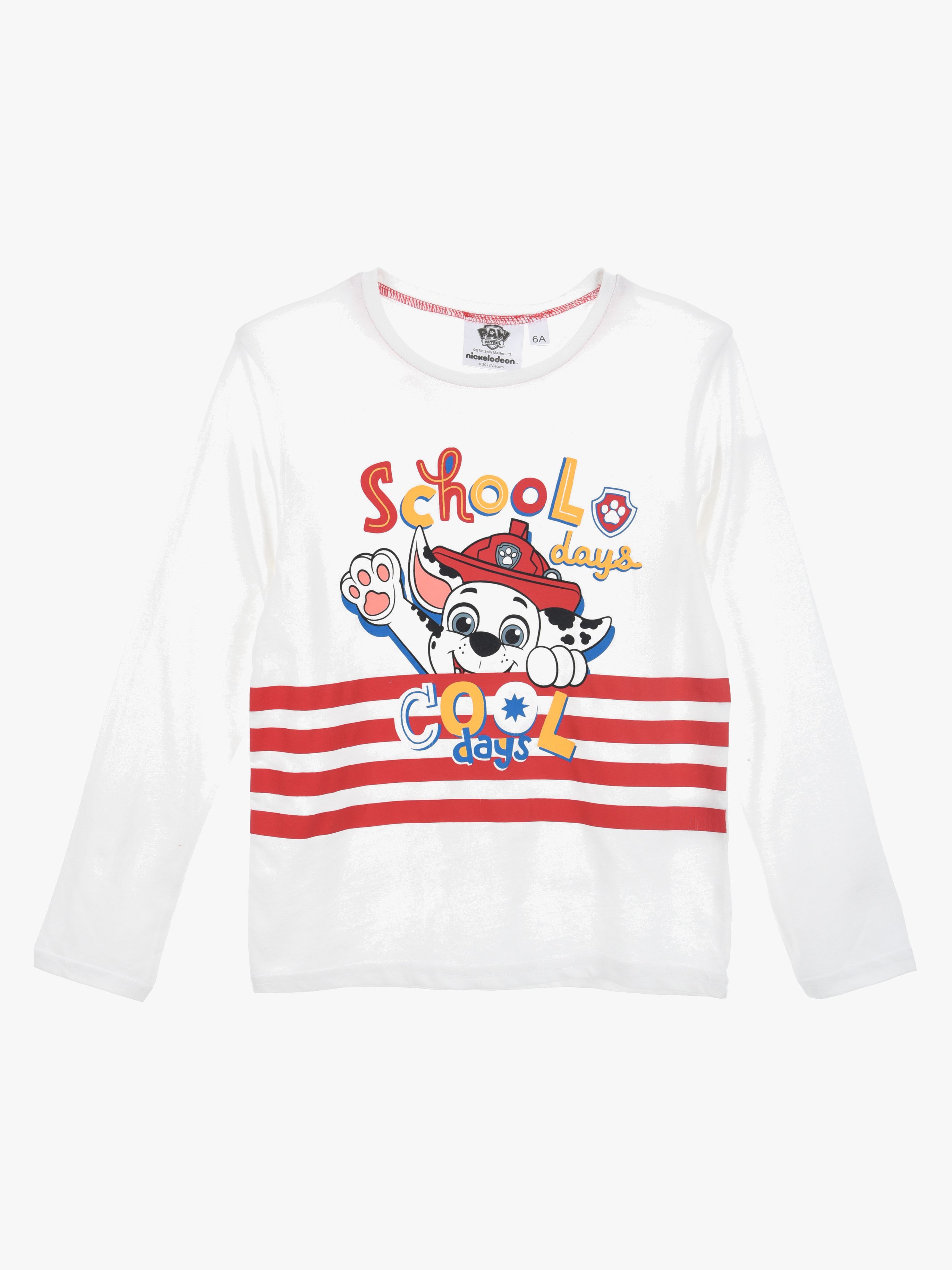 Paw Patrol T-Shirt, Naturvit, 6 år