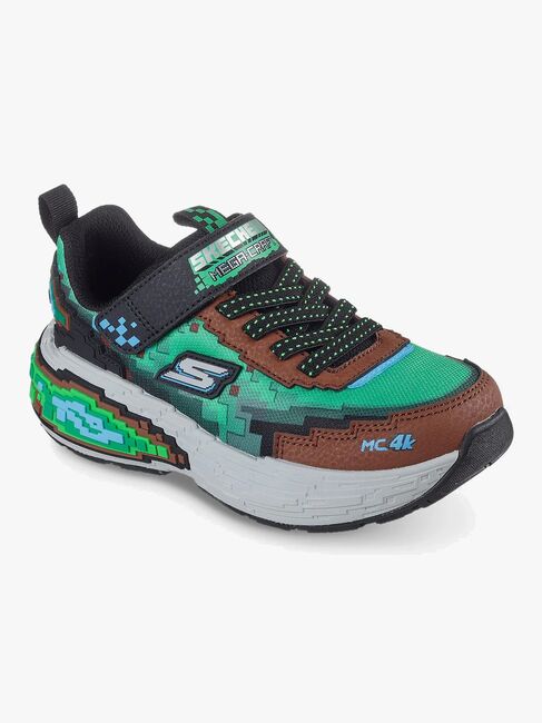 Skechers Mega-Craft 4K Sneakers, Brun 402160L-LBRM-1727_4a.jpg