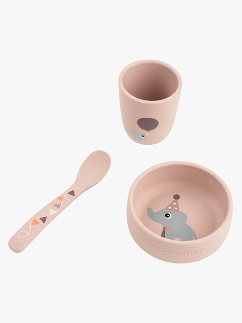 Done By Deer Celebration Silikon Matset Stick & Stay, Powder