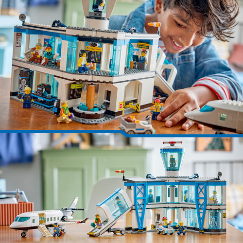 LEGO City 60502 Flygplats med flygplan