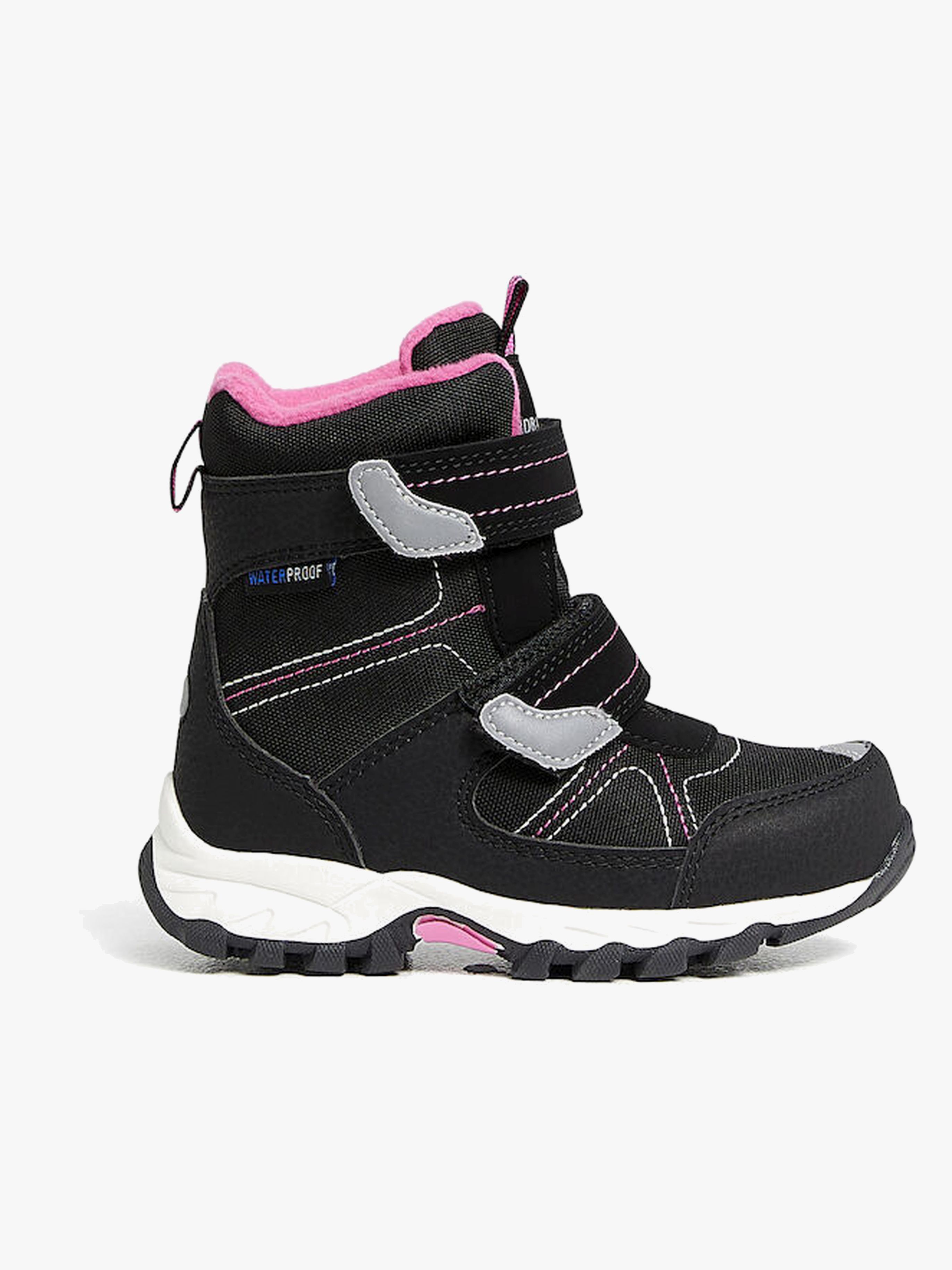 Nordbjörn Snowfall Vinterkängor Black/Strawberry 25 – Bäst i test