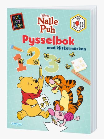 Egmont Kärnan Nalle Puh Pysselbok Pyssla Med Siffror
