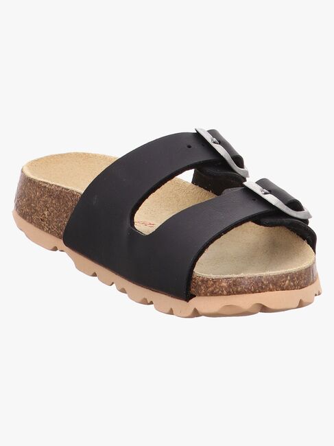 Superfit Fussbett Tofflor, Black 