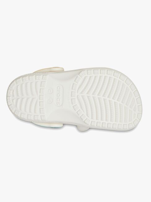 Crocs Classic IAM Rainbow Unicorn Kids Tofflor, Chalk