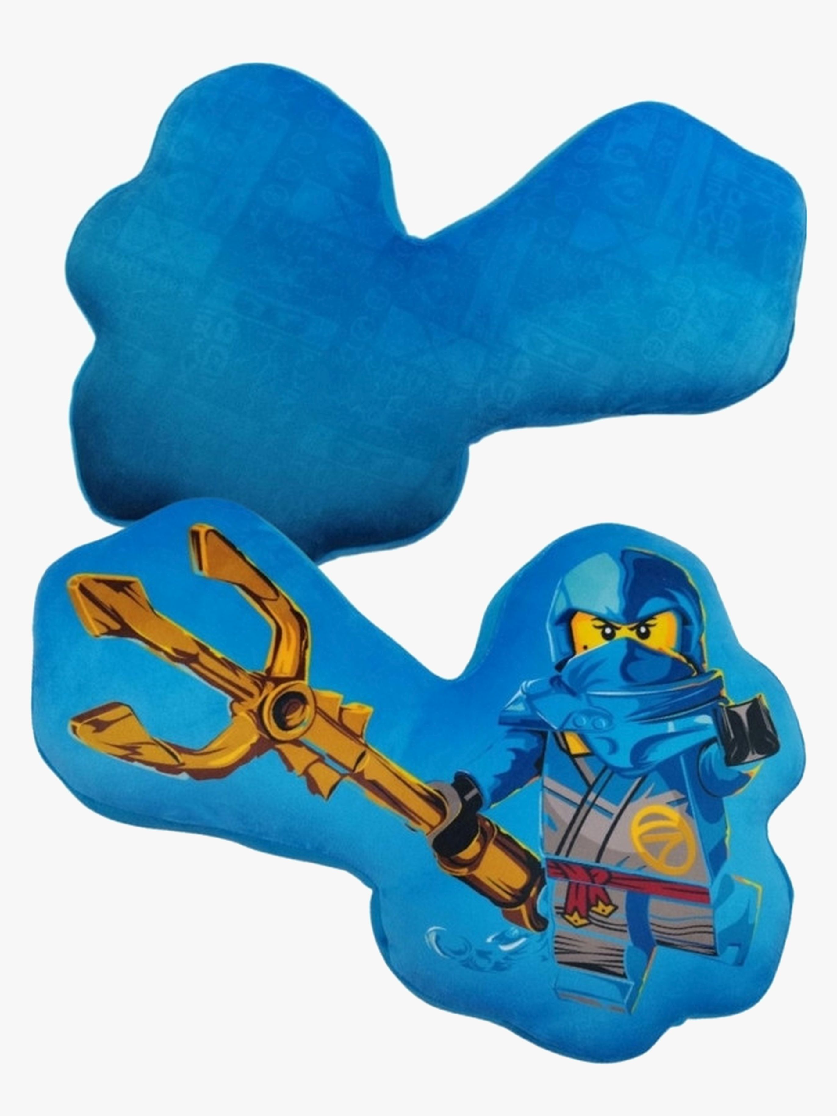 LEGO NINJAGO RIYU  Formad Kudde 40cm, Blå