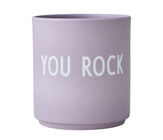 Design Letters Favoritmugg U Rock, Lavendel