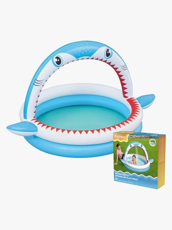 Bestway Barnpool med Vattenspridare Sharktastic