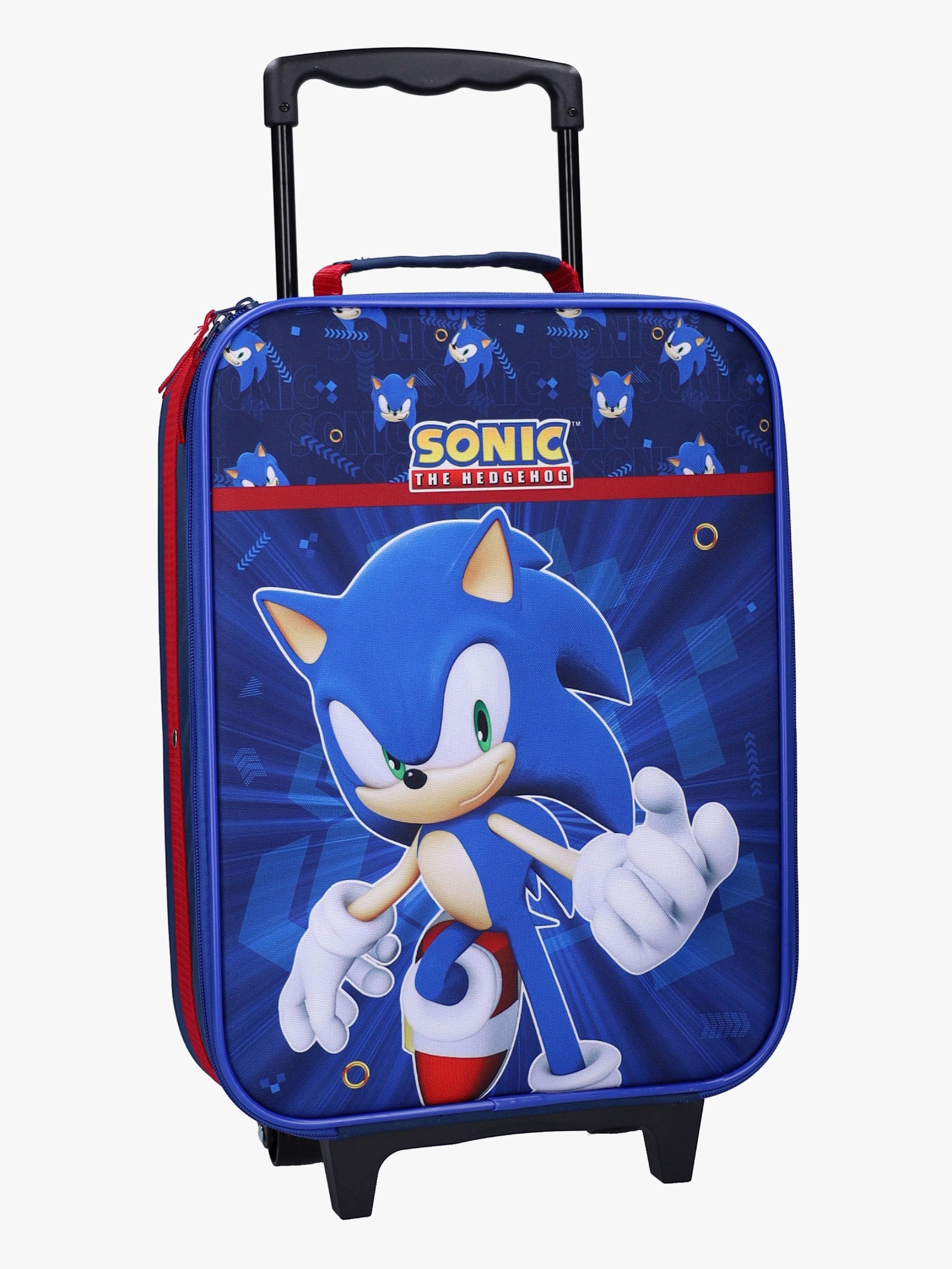 Sonic Trolley Resväska Made To Roll 21L, Blå