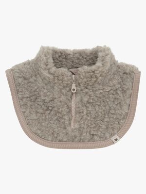 HUTTEliHUT Halsvarmer Ullteddy, Camel Melange