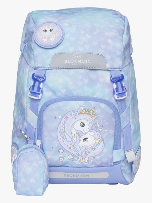 Beckmann Classic Ryggsäck 22L, Unicorn Princess Ice Blue