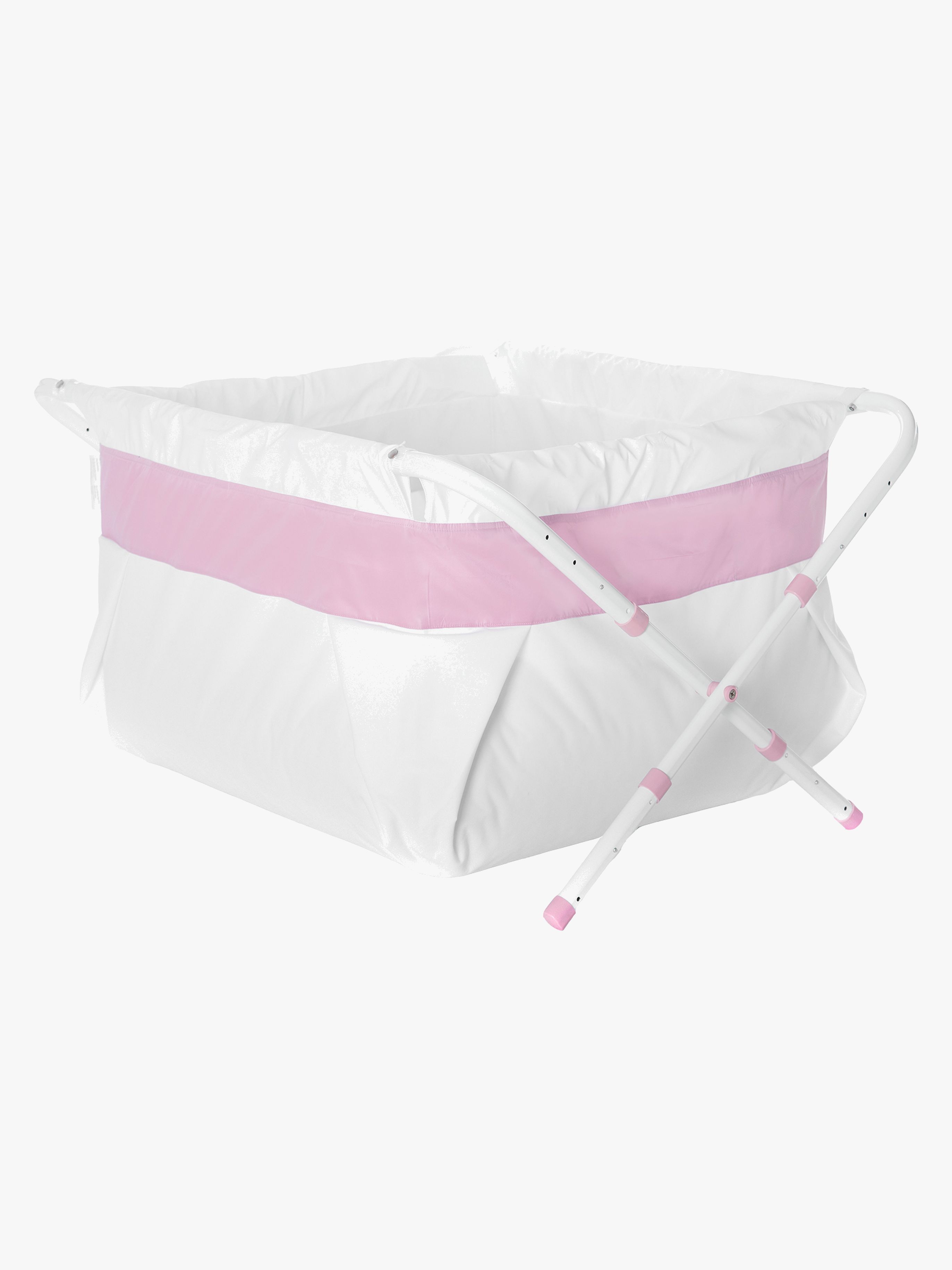BiBaBad Flexi Hopfällbart Badkar 60-80 cm, Rosa