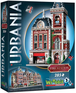 Wrebbit Urbania Fire Station 3D-pussel 285 Bitar