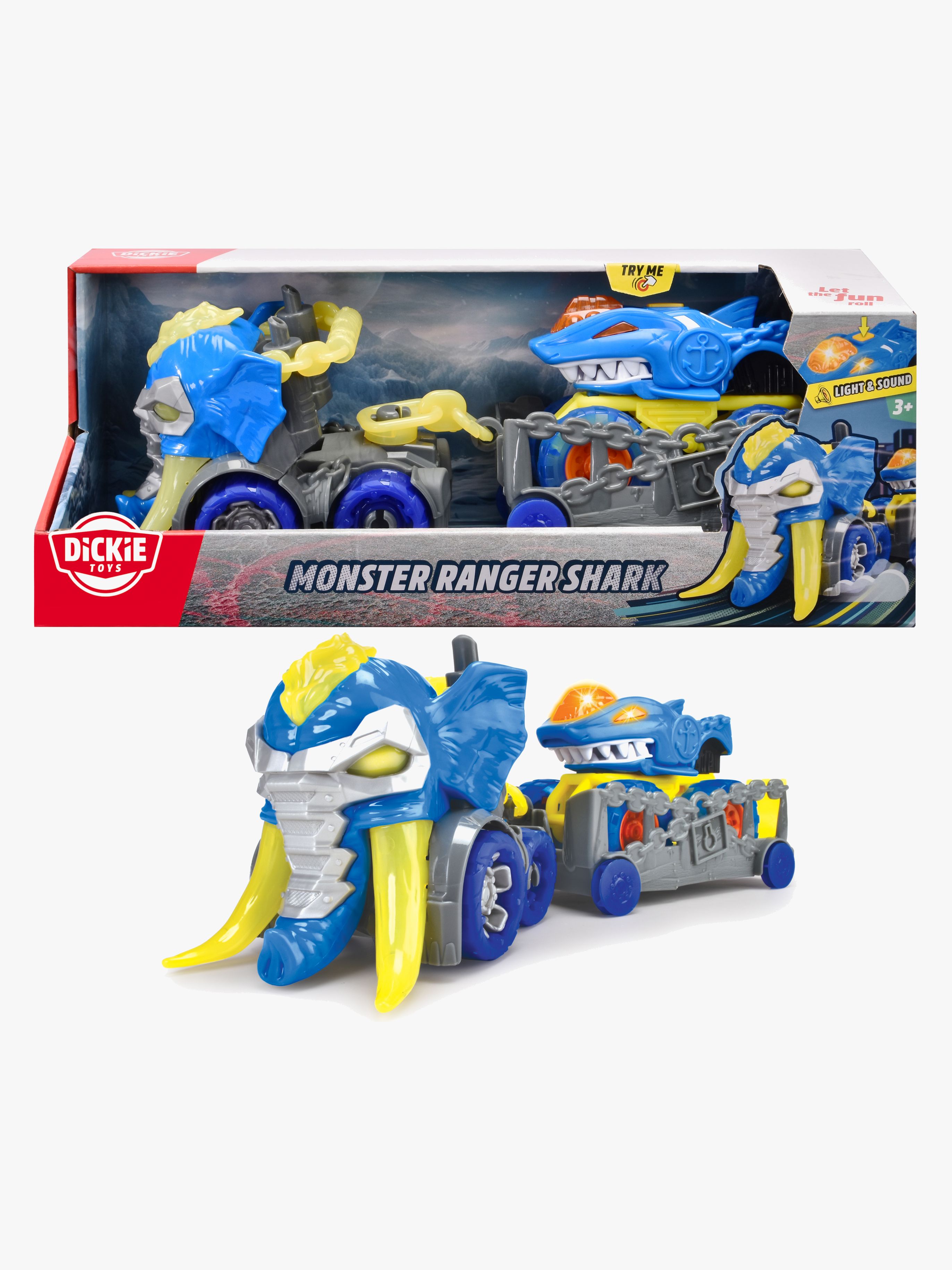 Dickie Toys Monster Ranger Haj Bilset