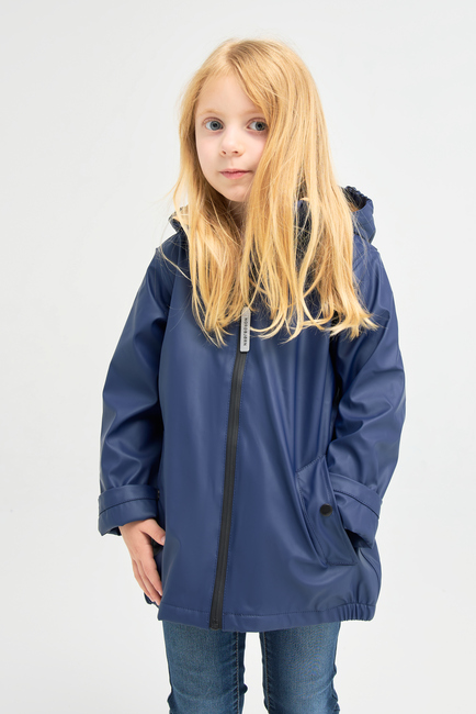 Nordbjørn Marstrand Fodrad Regnjacka, Peacoat Navy
