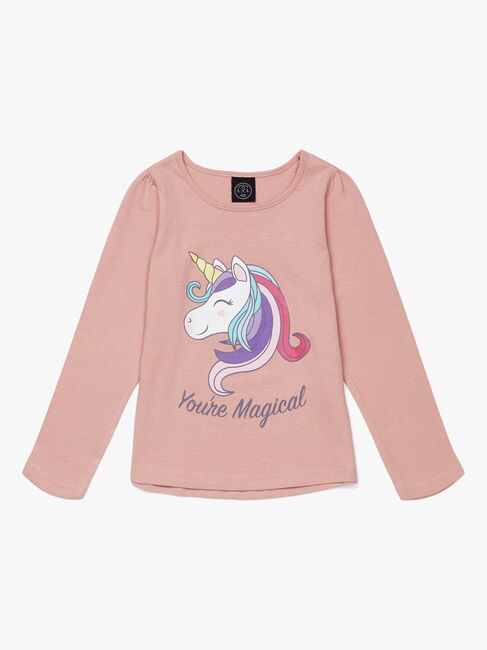 Luca & Lola Fabianna Långärmad T-shirt, Pink