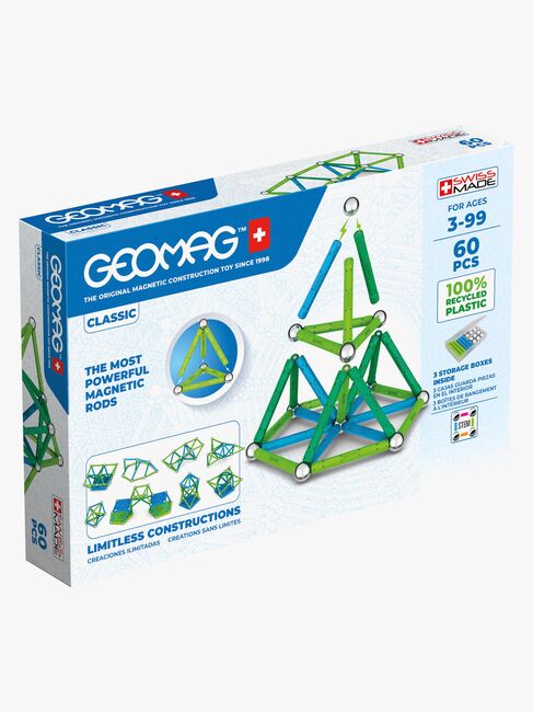Geomag Classic Recycled Byggsats 60 Delar