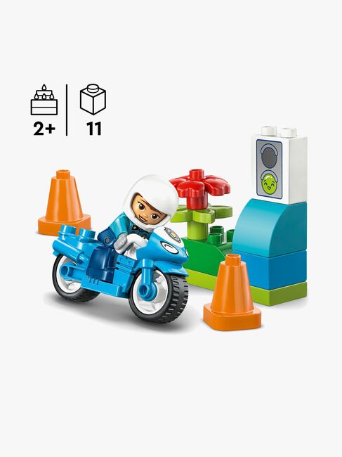 LEGO DUPLO Town 10471 Blå polismotorcykel