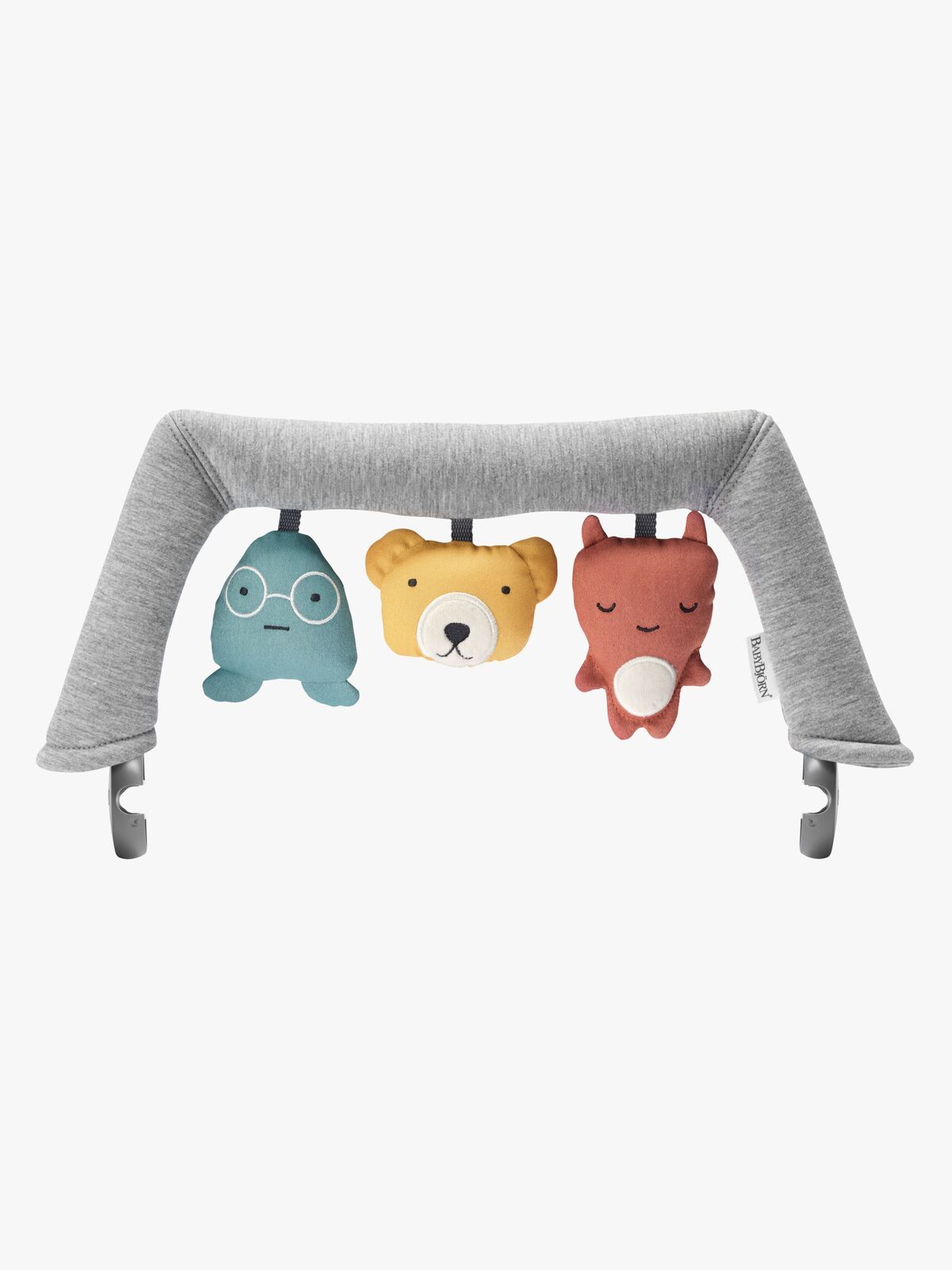 BabyBjörn Mjuka Vänner Leksak till Babysitter, Grå