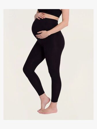 Cache Coeur CURVE SEAMLESS Gravidleggings, Black